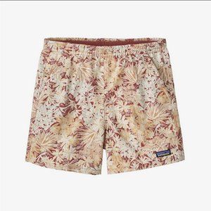 NWT Patagonia Women's 5” Baggies Shorts Sz Large Canyon Hike Rosehip $59 MSRP